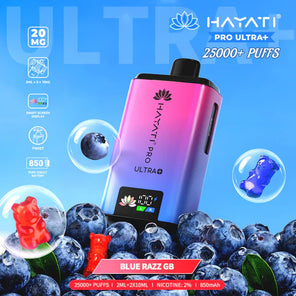  Blueberry Hubba Bubba / Watermelon Hubba Bubba Hayati Pro Ultra 25000 | 5 Pack disposable vape