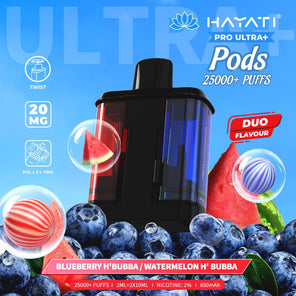  Blueberry H`Bubba/ Watermelon H`Bubba disposable vape