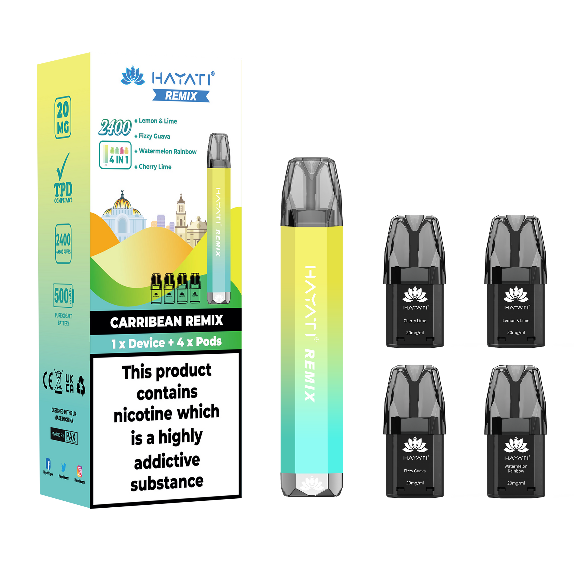 Hayati Remix 2400 | 5 PACK