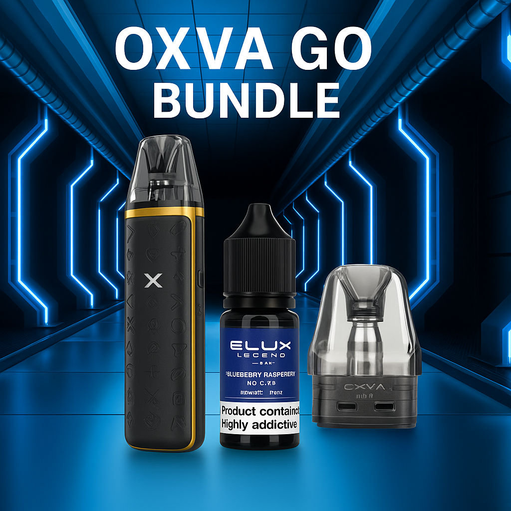 OXVA Go + 3 Pods + Elux Starter Bundle