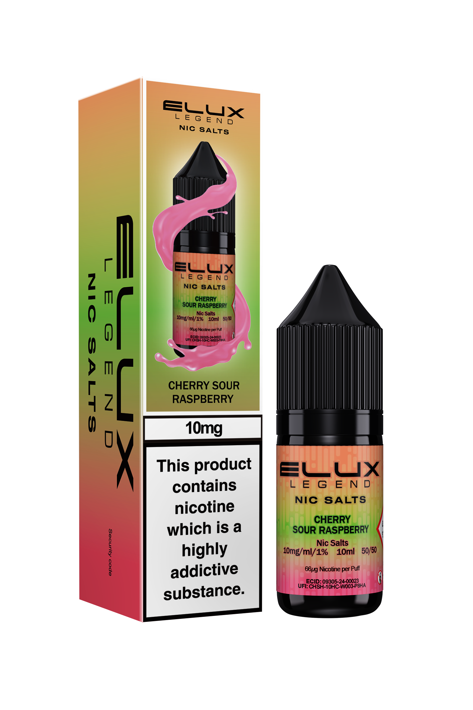 Elux Nic Salts 20mg ÆSKE med 10 stk