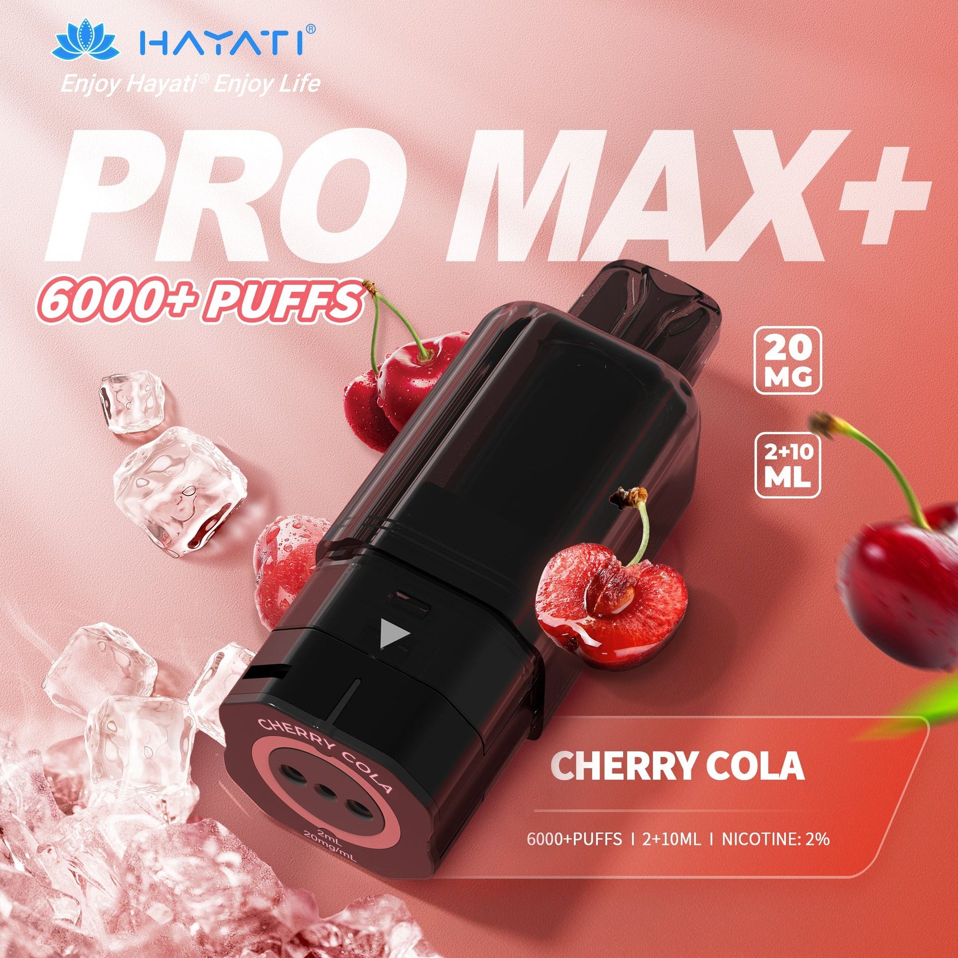Hayati Pro Max Plus 6000+ Pods | Single Pack
