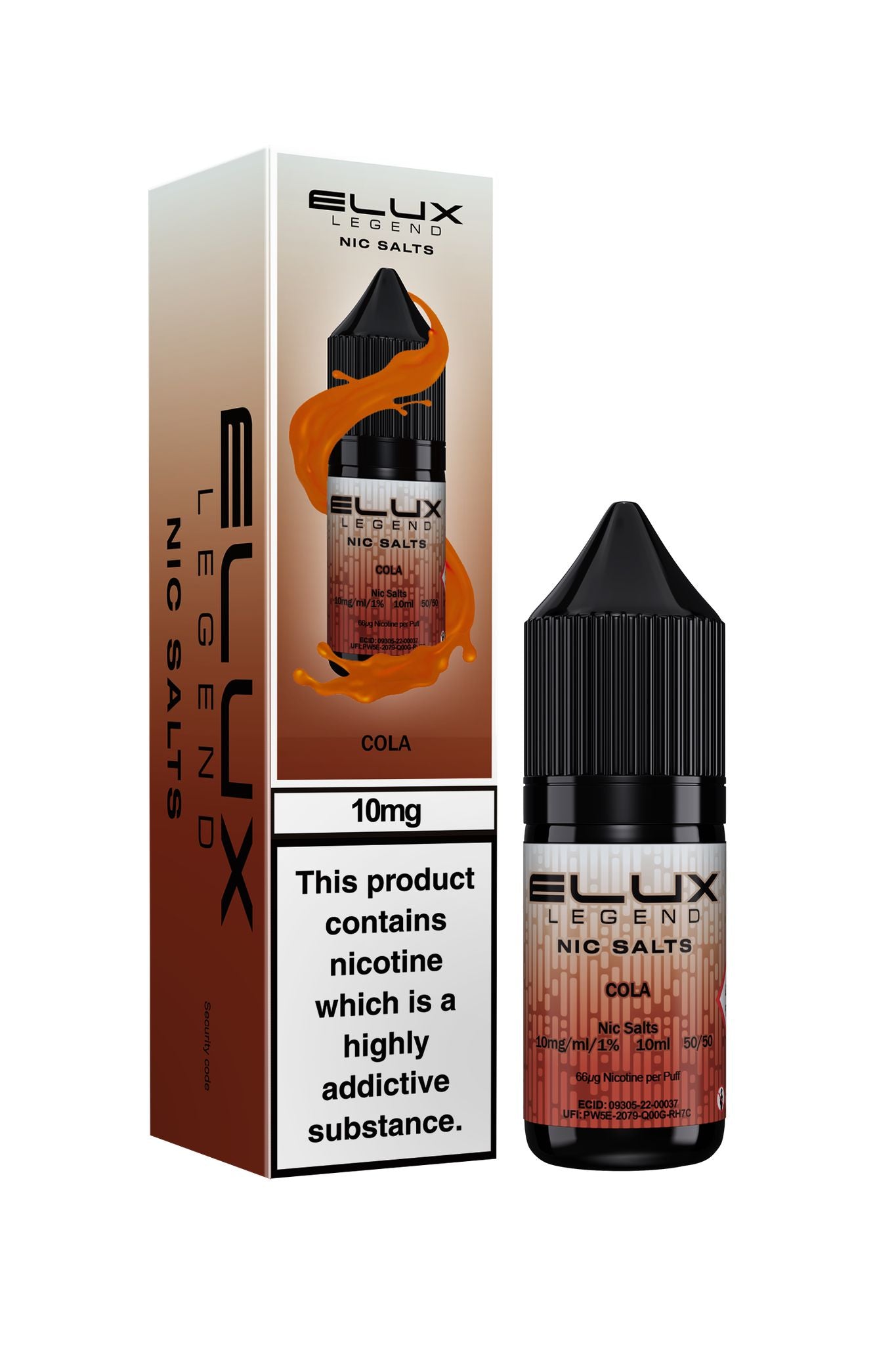 Elux Nic Salts 10mg | 10 PACK Cherry Sour Raspberry 10mg BOX OF 10 disposable vape