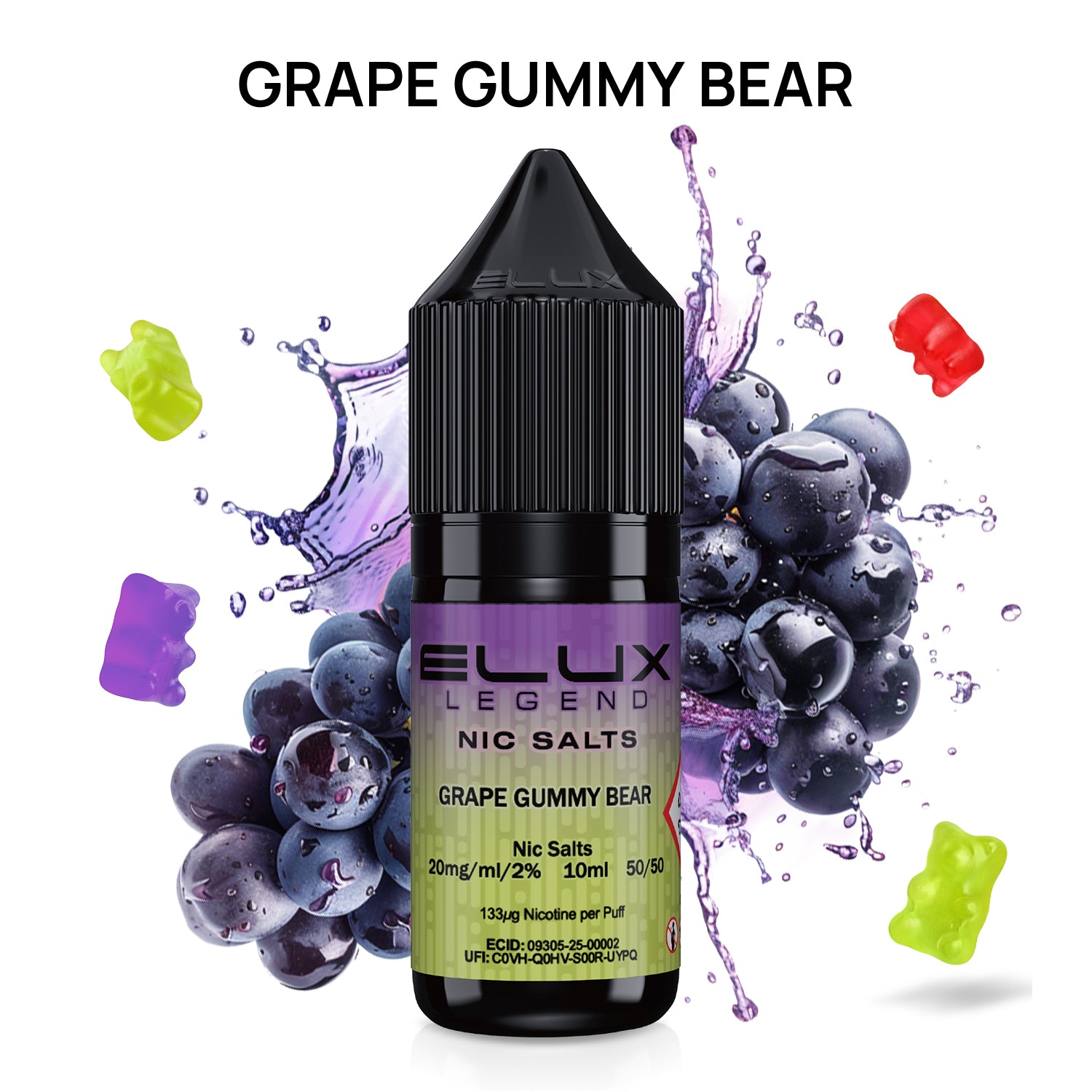 Elux Nic Salts 20mg ÆSKE med 10 stk