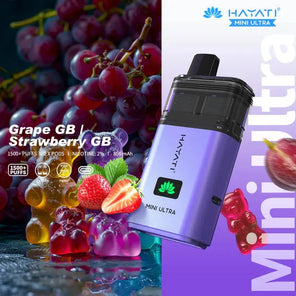  Grape Gummy Bear / Strawberry Gummy Bear Hayati Pro Ultra 1500 Puffs disposable vape