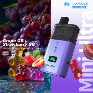  Grape Gummy Bear / Strawberry Gummy Bear Hayati Pro Ultra 1500 Puffs disposable vape
