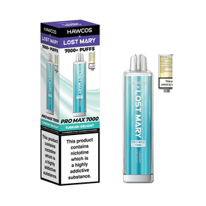 Lost Mary Hawkcos 7000 puffs Turkish Delight disposable vape