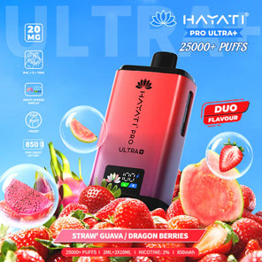  Straw Guava/ Dragon Berries Hayati Pro Ultra 25000 | 5 Vapes disposable vape