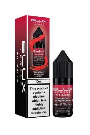 Strawberry Raspberry Cherry 10mg BOX OF 10 disposable vape