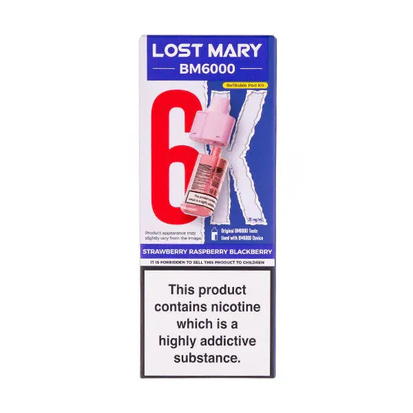 Lost Mary BM6000 New Edition Pods | 5 PACK