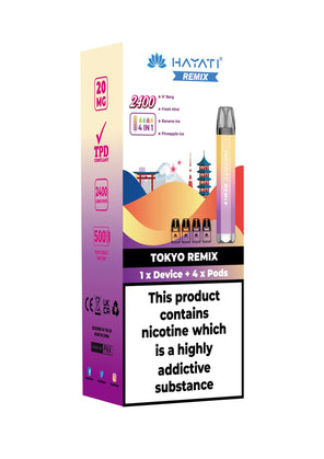 Rio Remix Hayati disposable vape mixed fruit flavour
