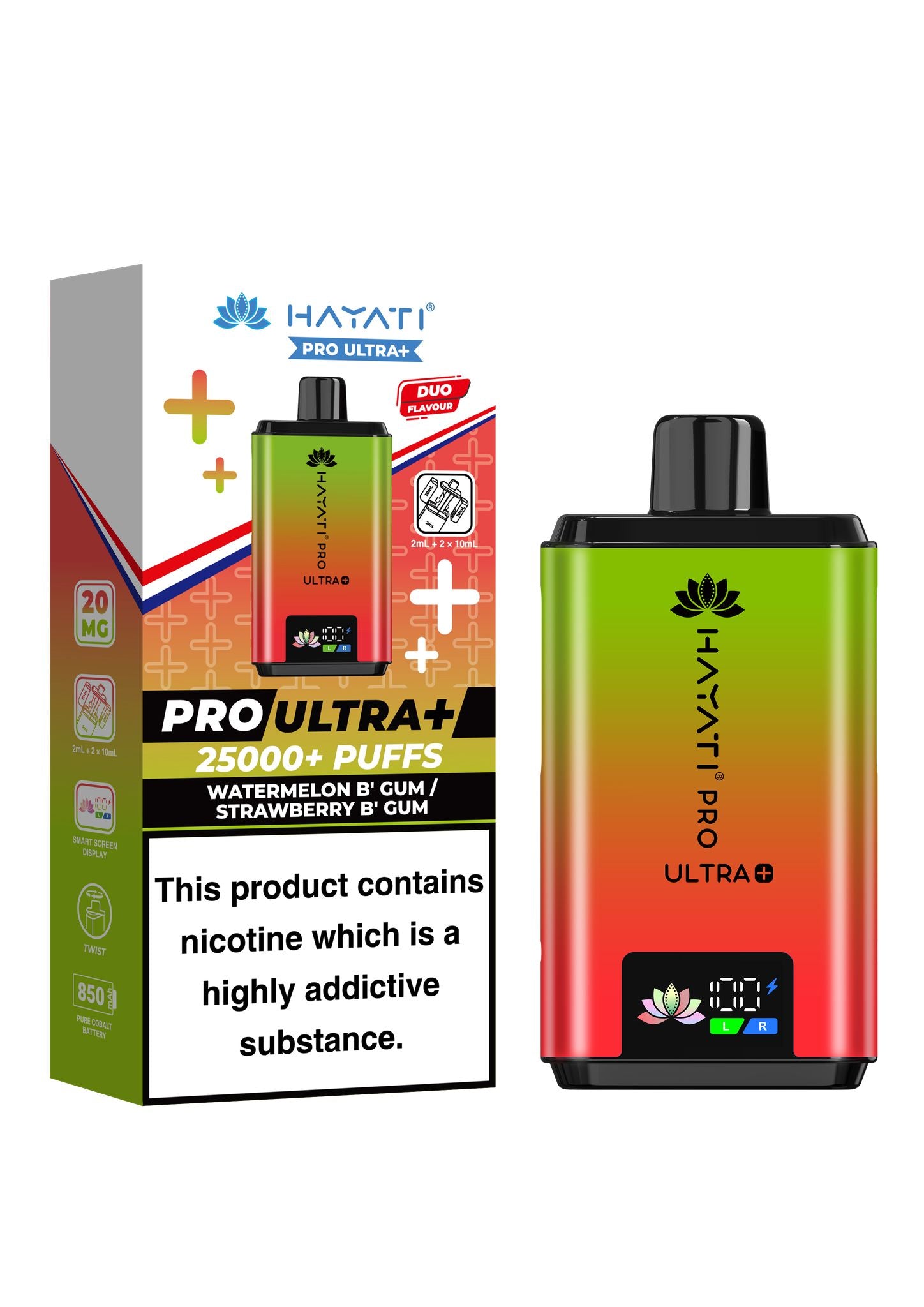 Hayati Pro Ultra Plus 25,000+ | 5 PACK