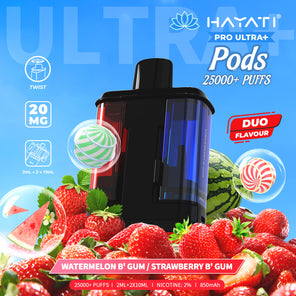  Watermelon B`Gum/ Strawberry B`Gum disposable vape