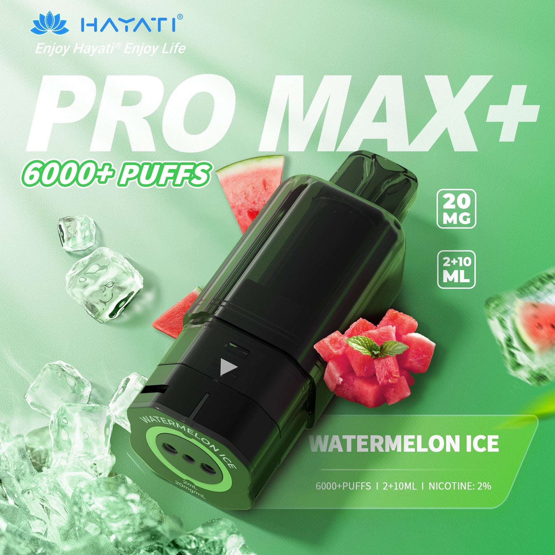 Hayati Pro Max Plus 6000+ Pods | Single Pack
