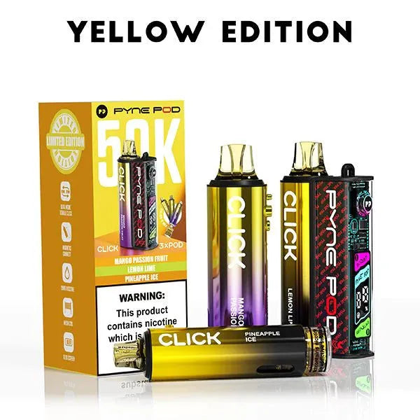Pyne Pod Click 50K Pod Kit | Single Bar