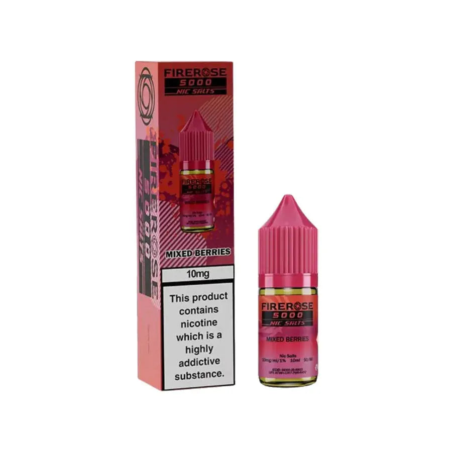 Elux Firerose 5000 Nic Salts 20mg | Single Bottle