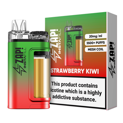 ZAP Instafill 3500 Puffs TPD-kompatibel 2% Nikotin 5 X ENHEDER